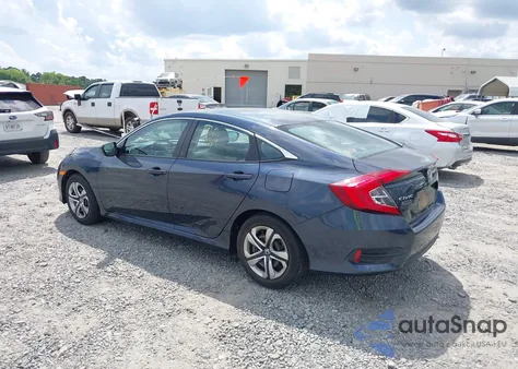 2017 Honda Civic Lx from USA, damaged, VIN 19XFC2F58HE056769